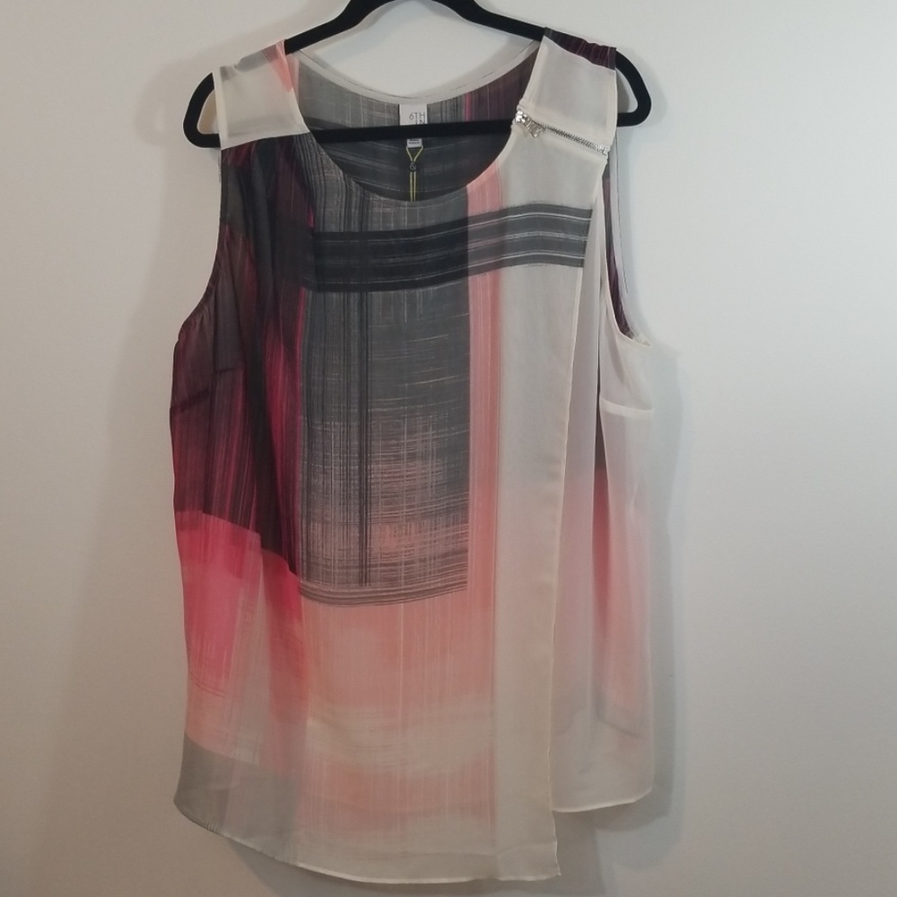 6th & Lane Sleeveless Top